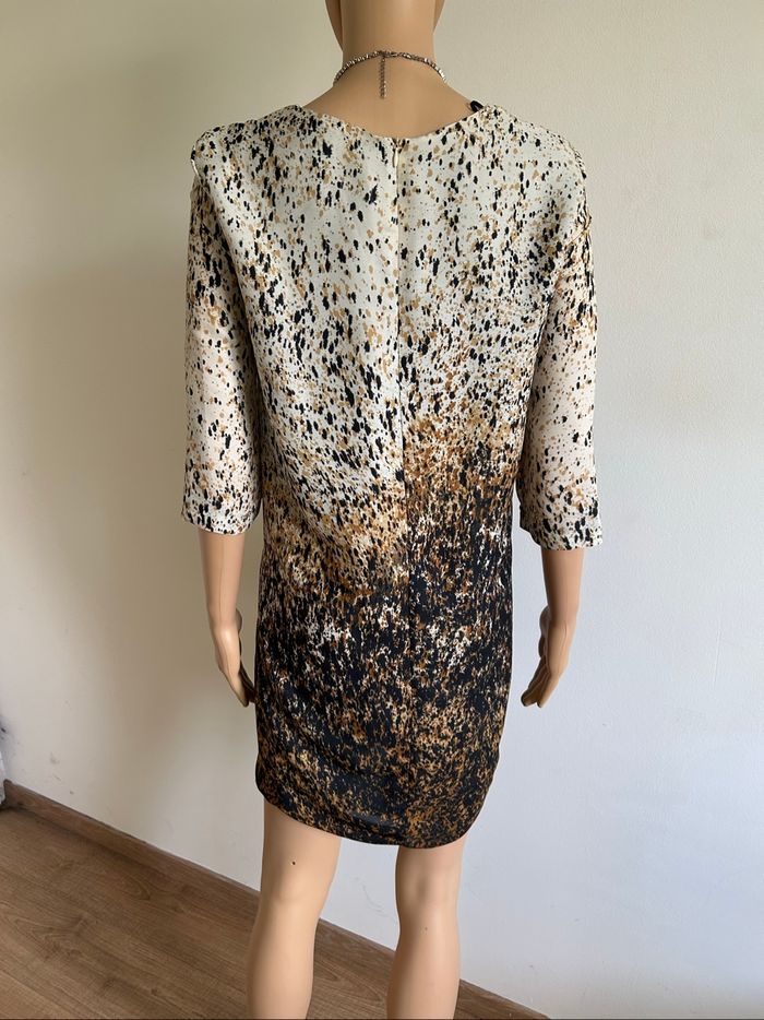 Robe imprimée à manches courtes Zara taille S jamais portée - photo numéro 5