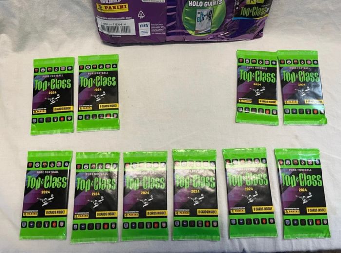 Kit Topps cartes à collectionner Foot Top Class 2024 neuf - photo numéro 8