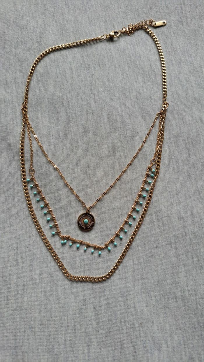 Collier turquoise