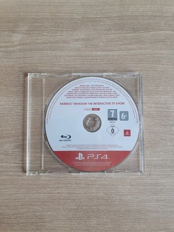 Rabbids Invasion The Interactive TV Show PlayStation 4 PS4 Promo Only