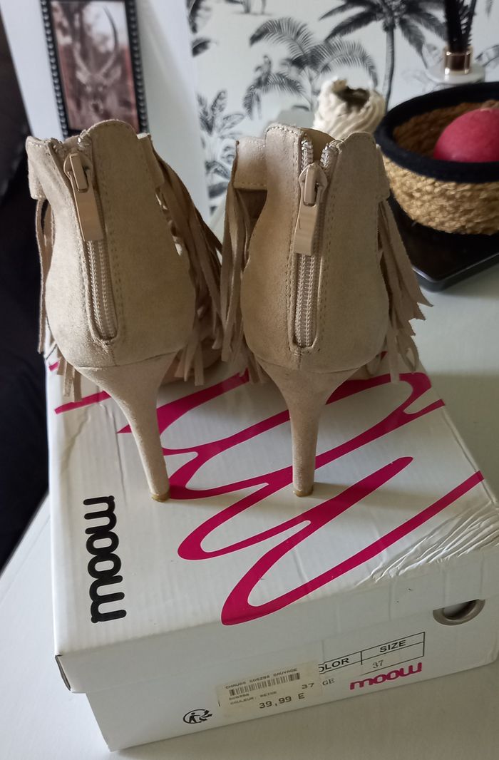 Nu pieds Moom beige - photo numéro 2