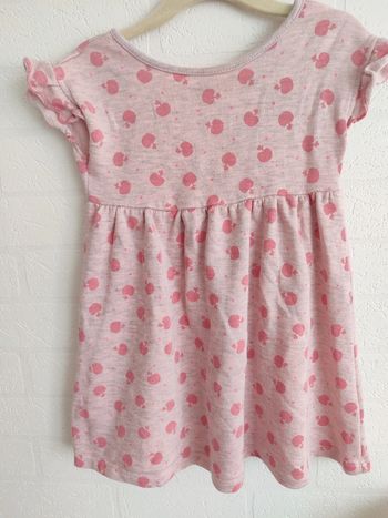 Robe 2 ans manches courtes