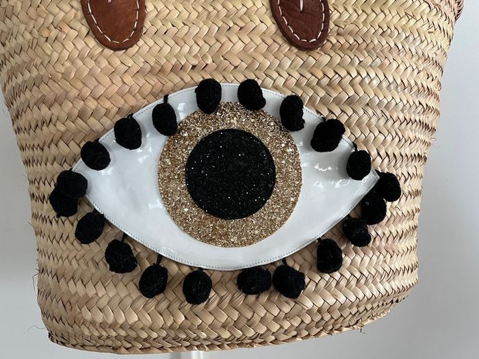 Panier œil et pompons - photo numéro 5