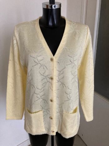 Gilet cardigan vintage taille 40/L