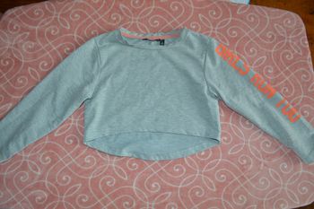 Crop top gris 8 ans Punkidz