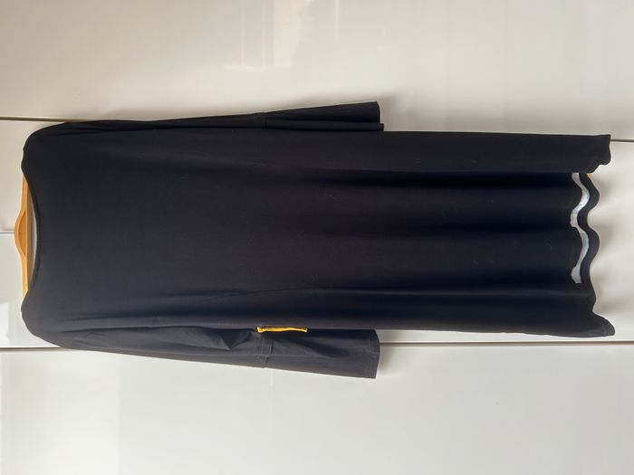 Robe doublée noire et jaune Mado et les Autres - Taille 44 - photo numéro 3