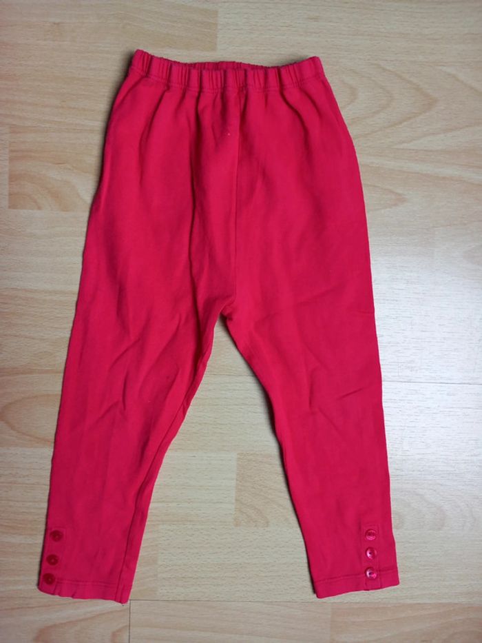 Leggings rose framboise taille 2 ans excellent état