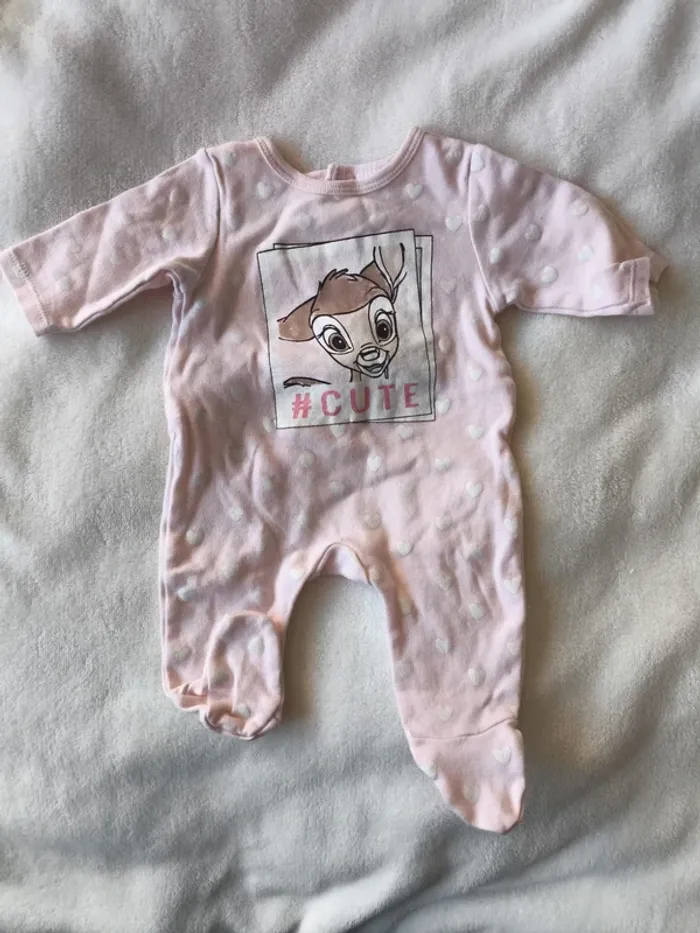 Lot 2 pyjamas 1 pièces disney - photo numéro 5
