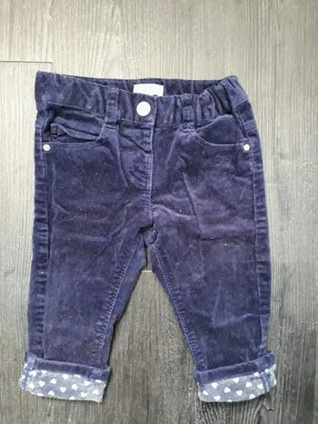 Pantalon velours