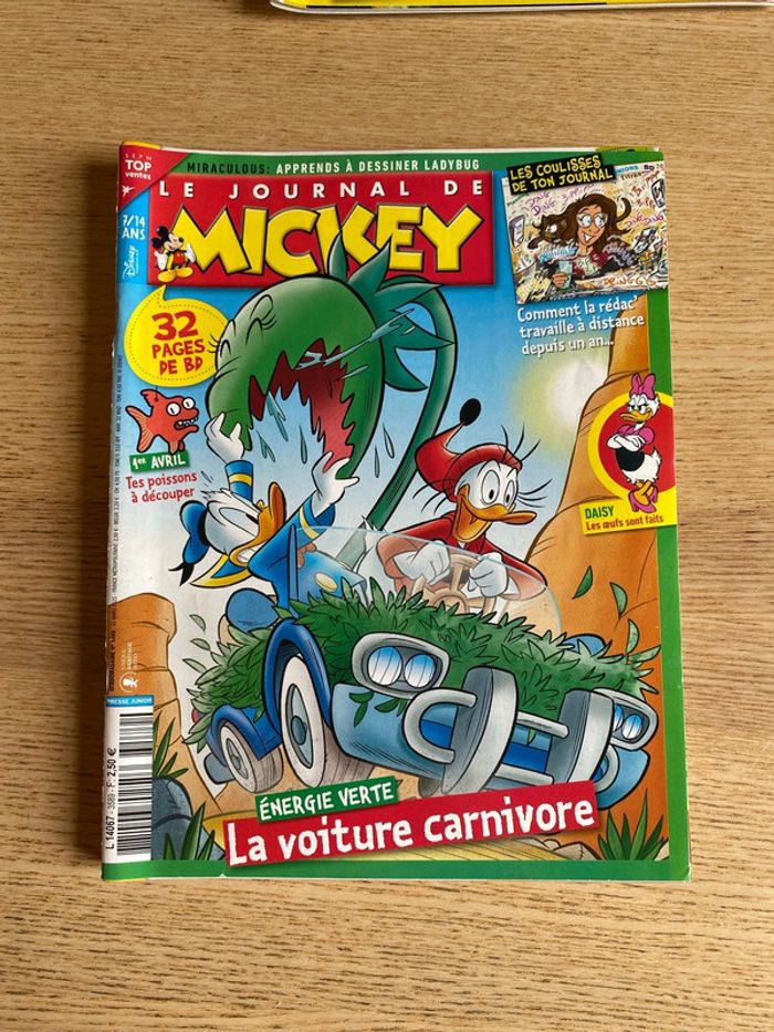 Lot de 7 Le journal de Mickey - photo numéro 5