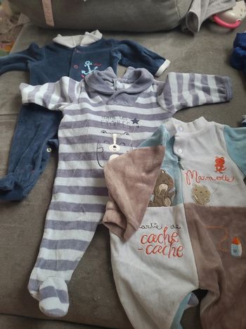 Lot de 3 pyjama garçon