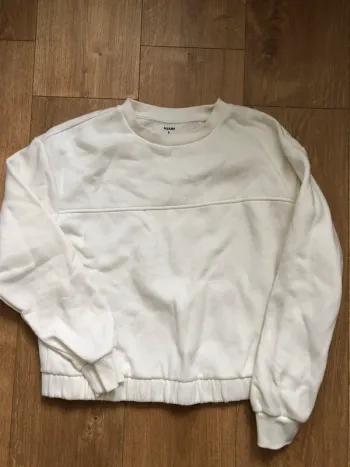 Sweatshirt Kiabi blanc