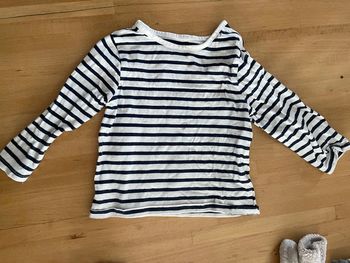 Tee shirt manche longue 12 mois kiabi