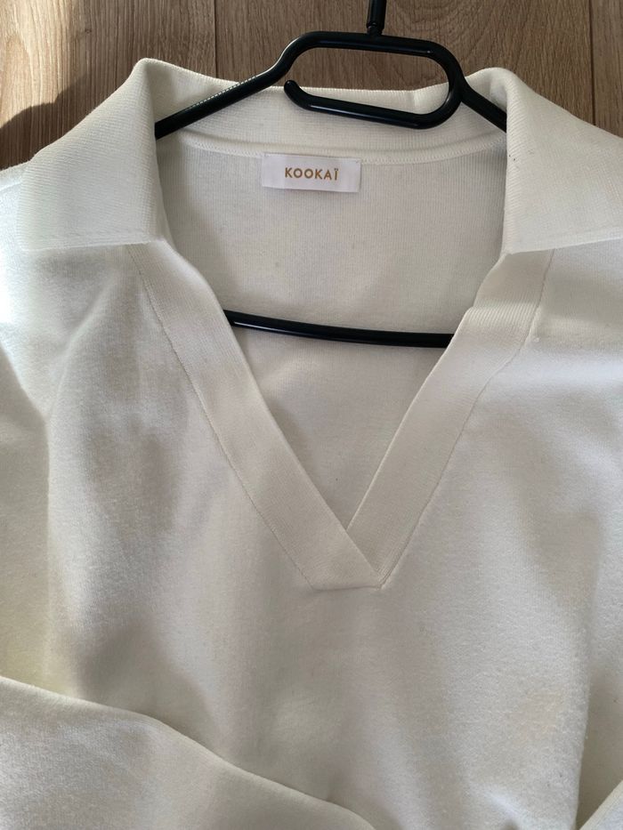 Pull blanc