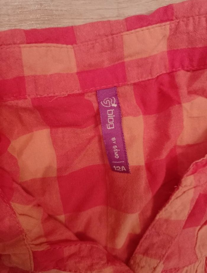 Chemise manche courte fille. - photo numéro 3