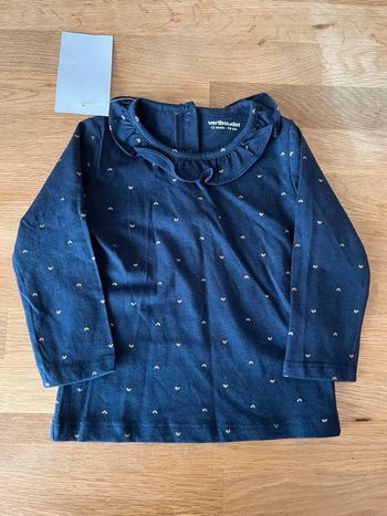 tee shirt manche longue vertbaudet