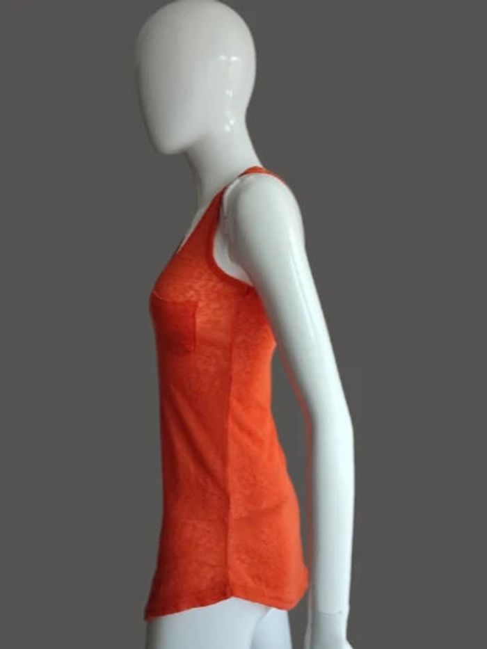Débardeur orange - photo numéro 3