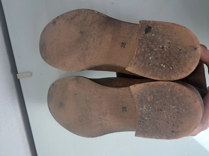 Bocage bottines low boots P.38 marron en cuir - photo numéro 11