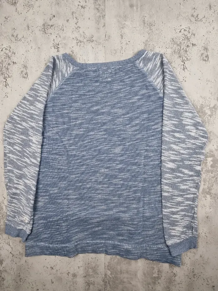 Sweat Champion bleu chiné – Taille L Femme - photo numéro 4