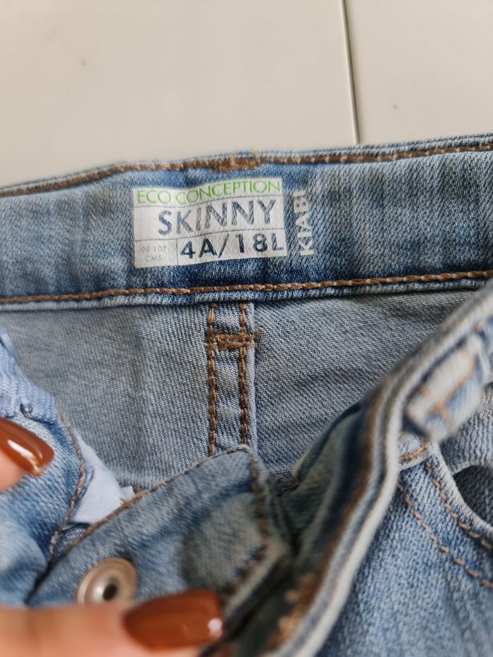 Jean garçon skinny 4 ans - photo numéro 2