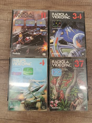 Lot 4 jeux radiola rétro gaming 