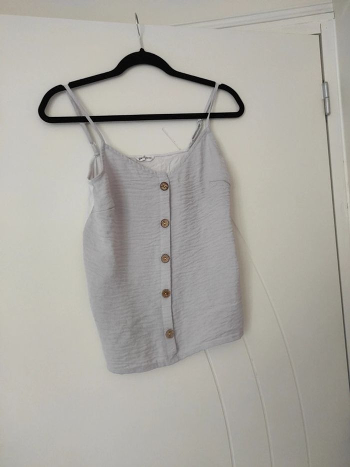 Débardeur blanc Cache Cache