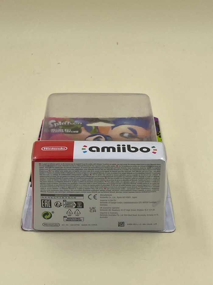 Figurine Nintendo Amiibo Splatoon Garçon Ikling neuf - photo numéro 4