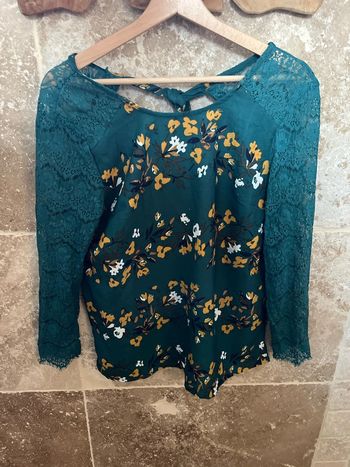 Blouse blanche porte 38