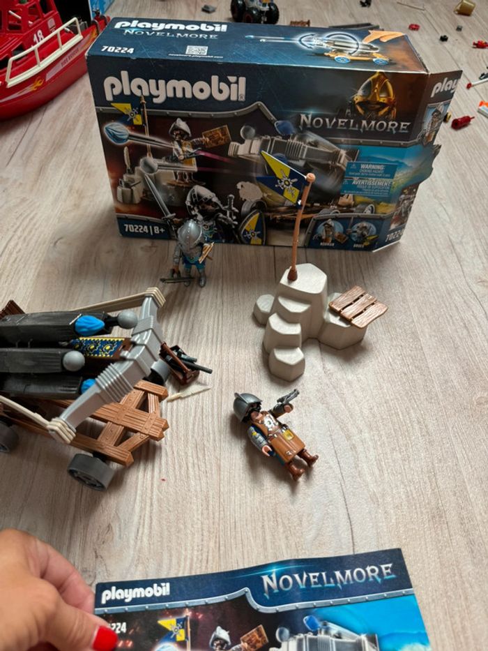 Chevaliers et catapulte Playmobil novelmore - photo numéro 5