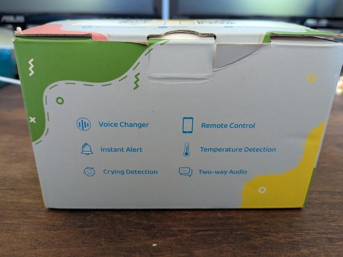 Babyphone Ucocare avec caméra et micro double sens - photo numéro 4