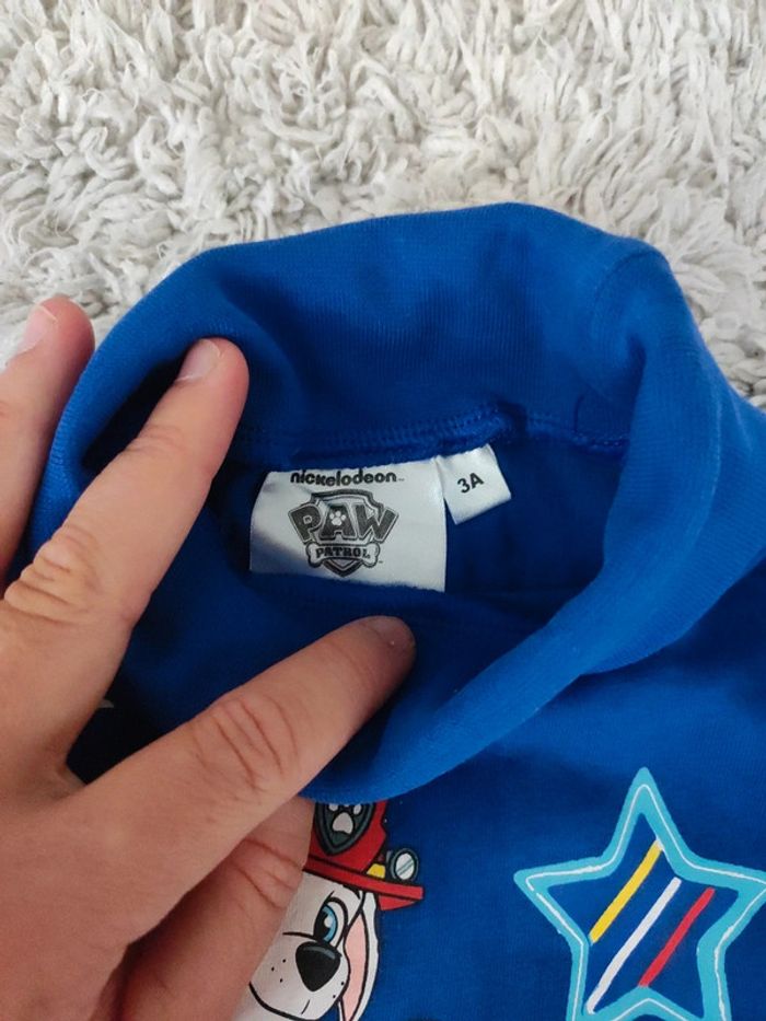 T shirt col roulé Pat patrouille - photo numéro 2