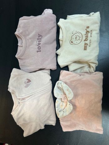 Lot de 4 pyjamas 