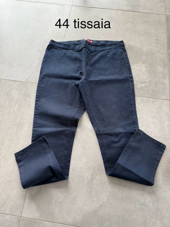 Pantalon taille élastique 44 tissaia