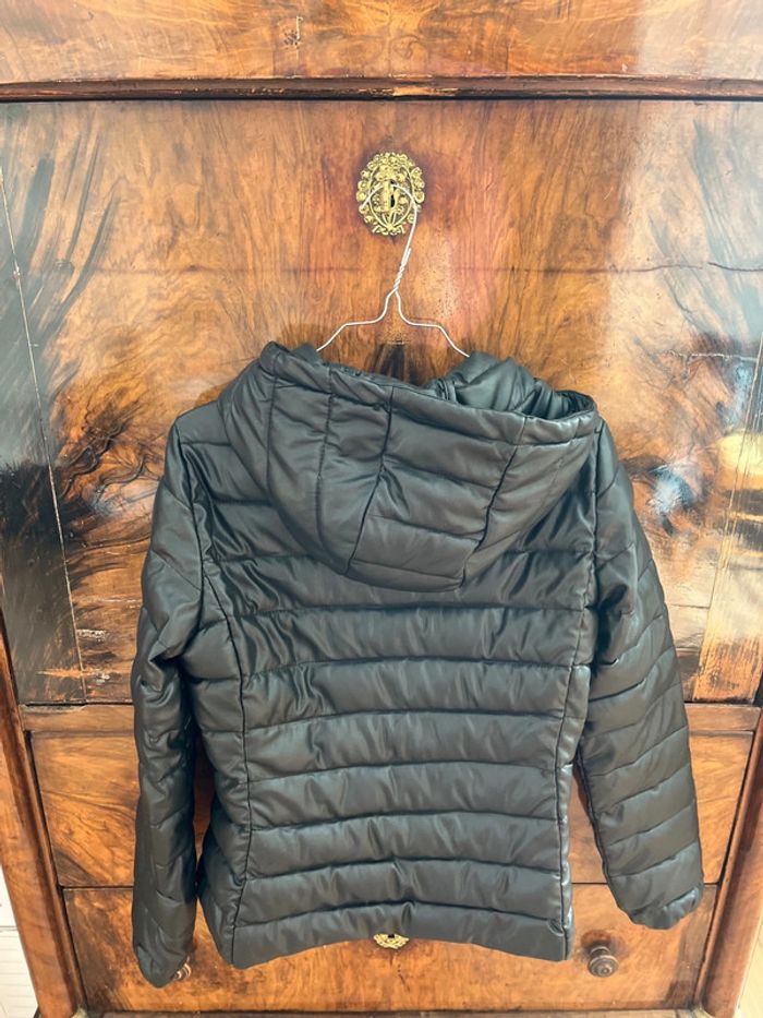 Manteau doudoune simili cuir S Jennyfer - photo numéro 2