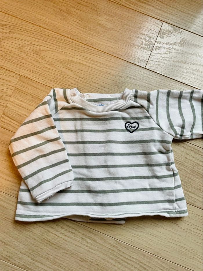 Lot de 3 sweats 6 mois - photo numéro 3