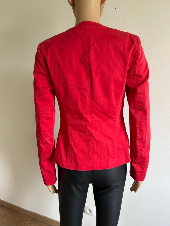 Blazer rouge Esprit taille française 34 TBE - photo numéro 5