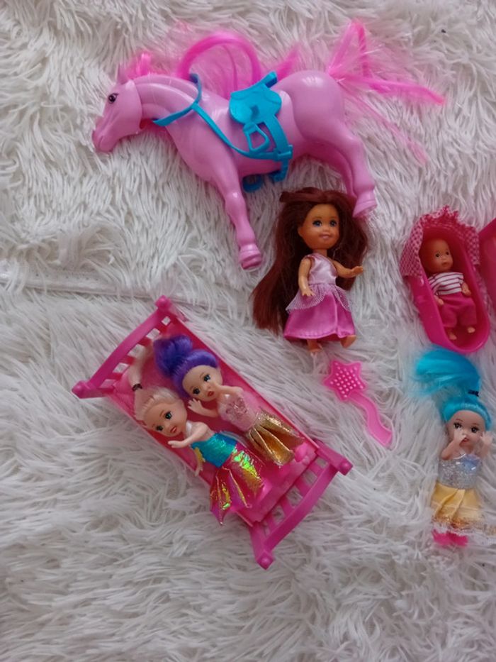 Lot mini poupée - photo numéro 2