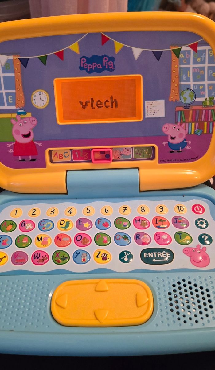 Ordinateur éducatif peppa pig