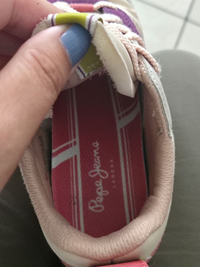 Lot de 2 paires de basket fille - photo numéro 4
