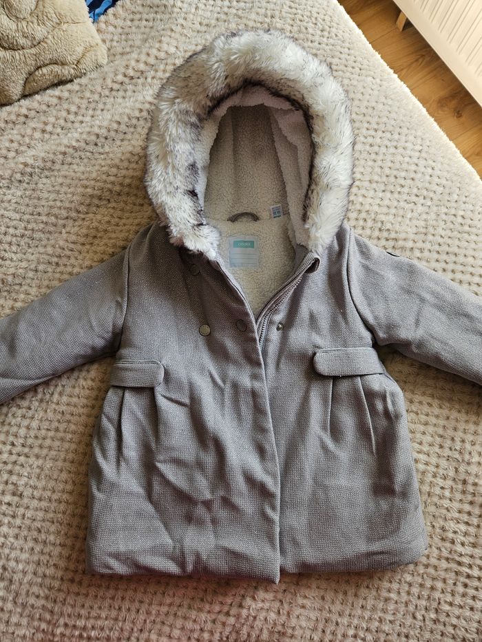 Manteau fourré 18 mois obaibi neuf - photo numéro 6