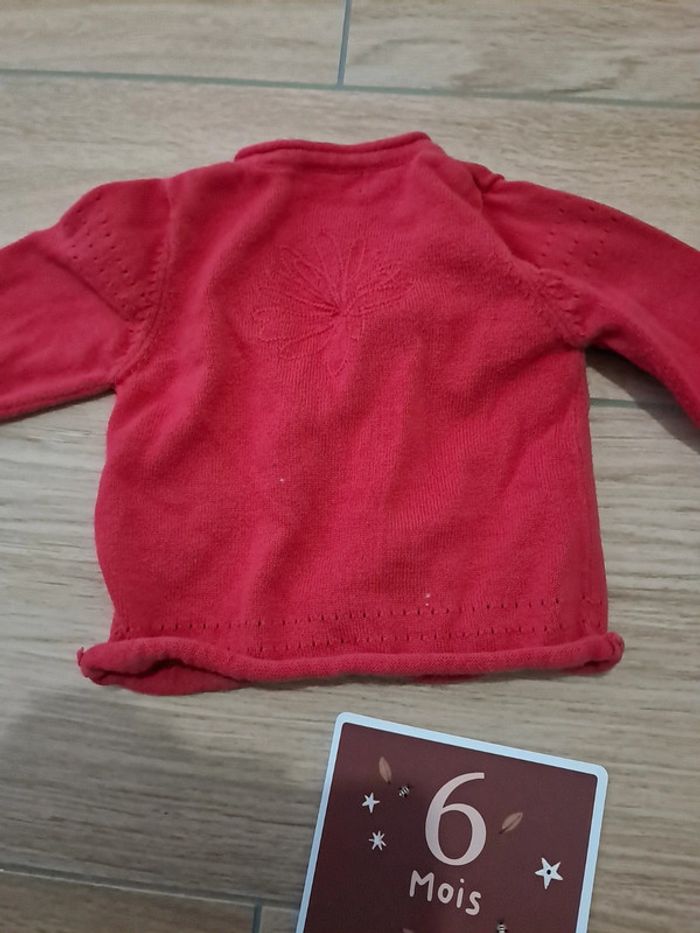Gilet grain de blé 6 mois - photo numéro 5