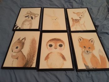 Lot de 4 cadres enfants