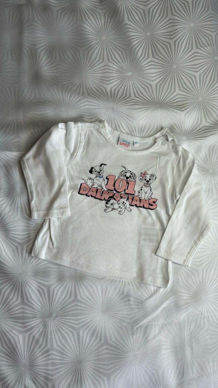 Haut manches longues fille Disney 18mois/86cm - photo numéro 2