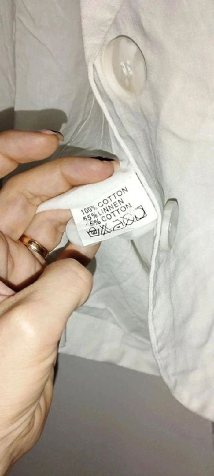 Veste tailleur blanche - photo numéro 11