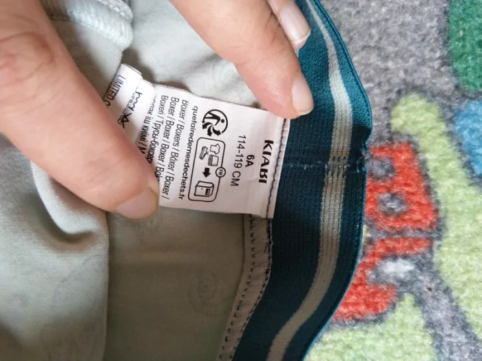 Lot boxers Kiabi 6 ans, taille 114-119 - photo numéro 4