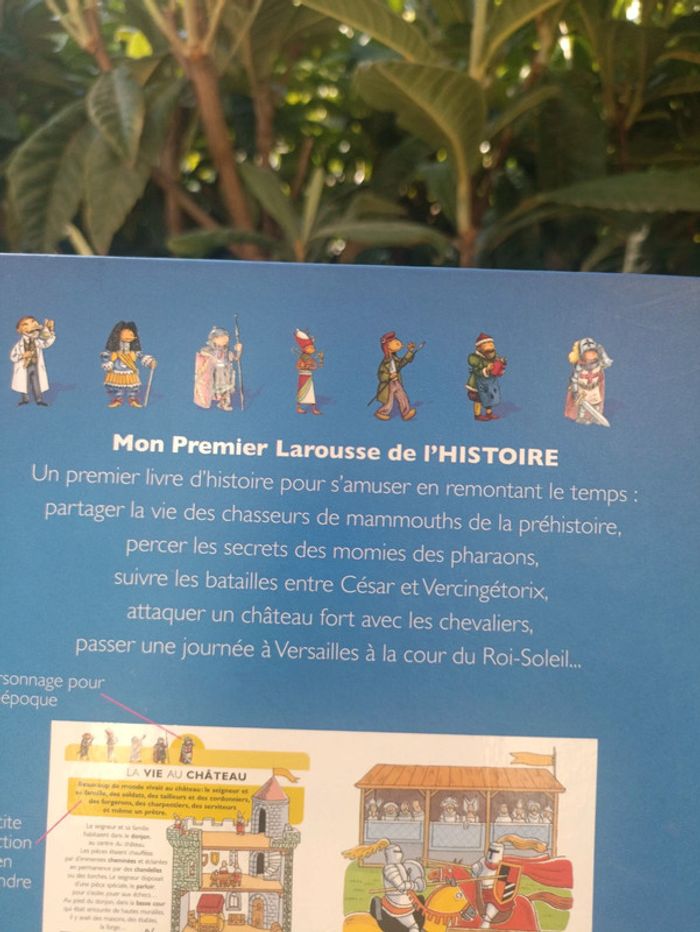 Livre: Mon premier Larousse de l'histoire pour 5/ 8 ans - photo numéro 5