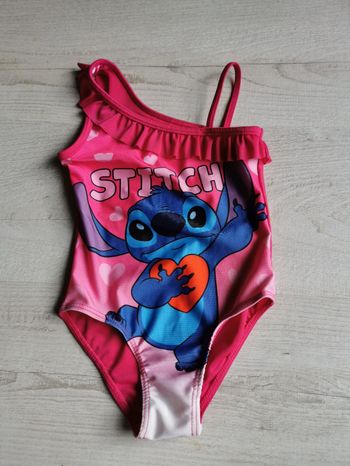 Maillot de bain stitch 3 et 4 ans