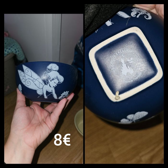 Bol fée clochette disney officiel