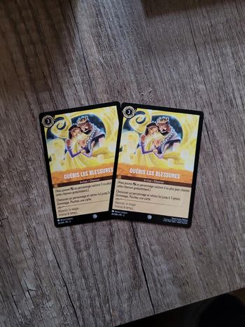 Carte Lorcana Guéris les blessures