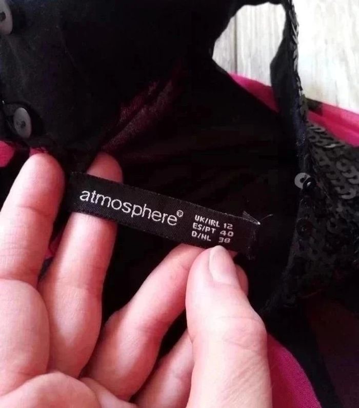 Débardeur blouse atmosphère taille 40 - photo numéro 8